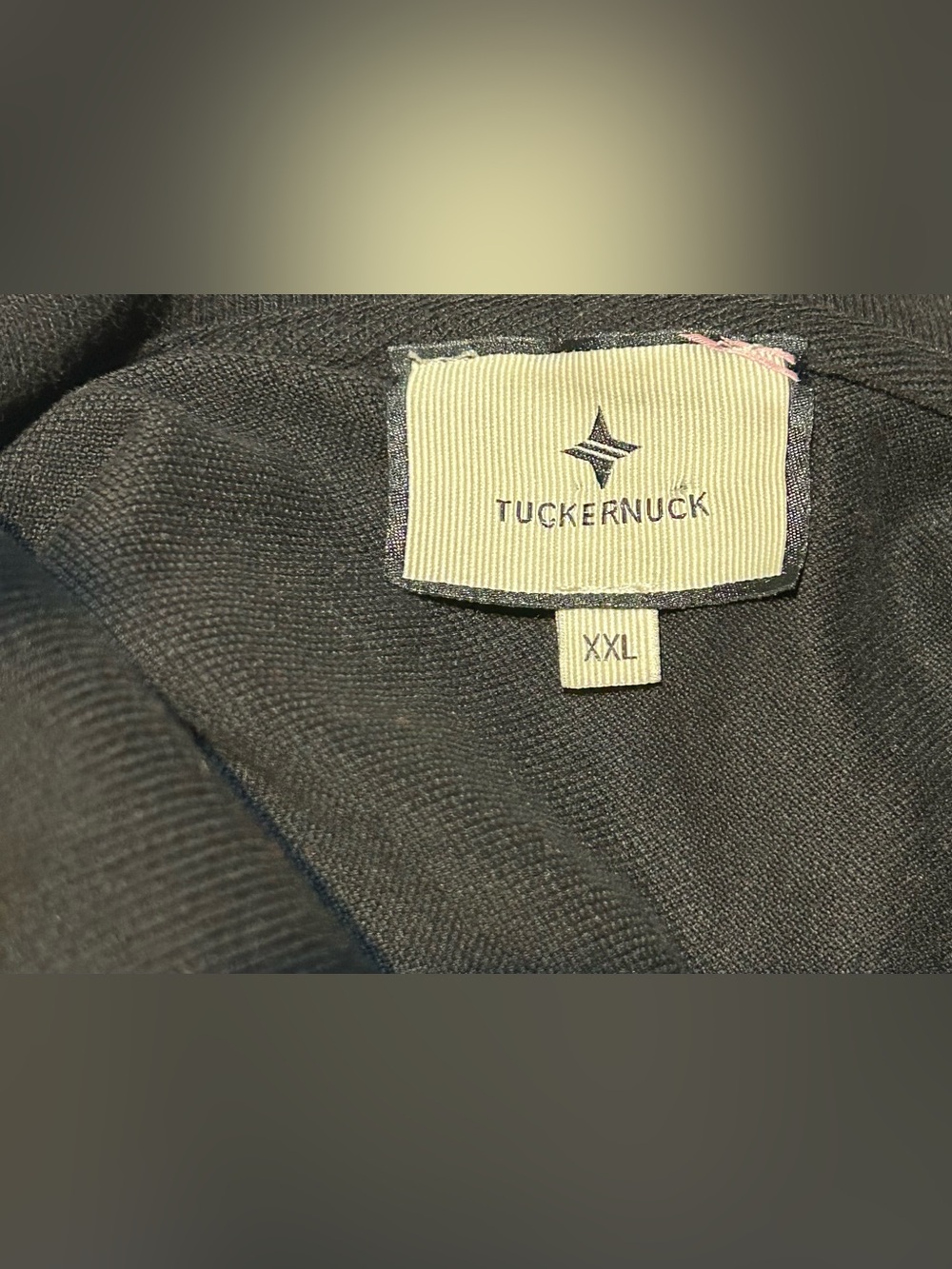 Tuckernuck Long Sleeve Pique May Polo Dress Womens XXL Black Cotton Preppy - Picture 5 of 5